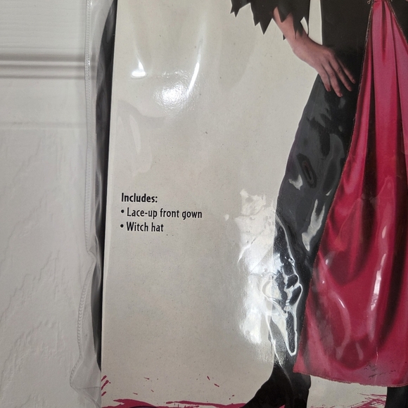 Child Wendy the Witch Halloween Costume Black & Pink Size Small 4-6 Cosplay - Picture 2 of 5